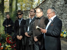 Ariav Nimrod z rodziną na kirkucie w Bełżycach