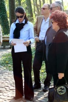 Rodzina Ariava Nimroda podczas uroczystości na kirkucie w Bełżycach