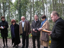 Ariav Nimrod z rodziną na kirkucie w Bełżycach