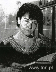 Anna Langfus w swoim mieszkaniu w Sarcelles, 1965