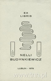 Ekslibris Nelli Budynkiewicz