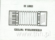 Ekslibris Czesława Wybranowskiego