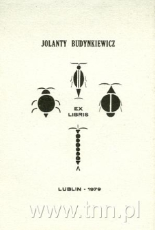 Ekslibris Jolanty Budynkiewicz