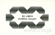 Ekslibris Alfreda Gaudy