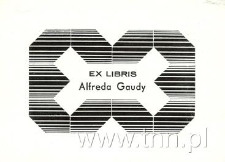 Ekslibris Alfreda Gaudy