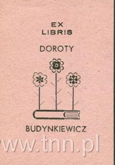 Ex Libris Doroty Budynkiewicz