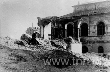 Ruiny dzielnicy żydowskiej na Podzamczu w Lublinie