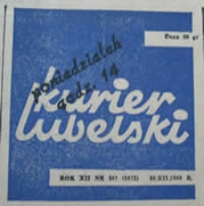 Kurier Lubelski 1968 nr 307 : Kto bronił Lublina? (29)