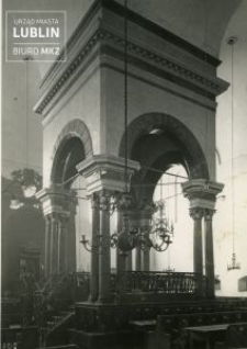 Lublin. Synagoga Maharszala. Wnętrze
