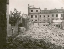 Pozostałości Hotelu Victoria przy Krakowskim Przedmiesciu w Lublinie