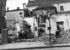 Pozostałości Hotelu Victoria przy Krakowskim Przedmiesciu w Lublinie