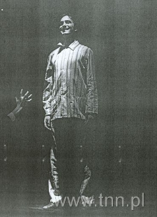 Scena ze spektaklu "Zesłani do raju"