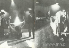 Scena ze spektaklu "Psalmy" pochodząca z broszury