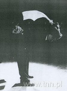 Scena ze spektaklu "Pasja wg. Jana S. Bacha"