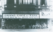 Kawiarnia w Verviers(Belgia), do której Anna Langfus (wówczas Szternfinkiel-Rajs) chadzała z kolegami ze studiów