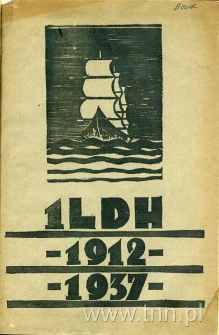 Okładka książki: Przyczynki do historii I-szej Żeńskiej Drużyny Harcerskiej im. E. Plater w Lublinie. Rok 1911-1937