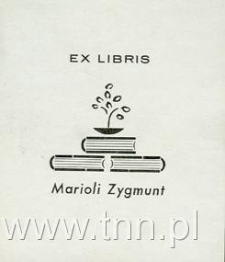 Ekslibris Marioli Zygmunt