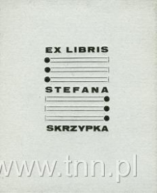 Ekslibris Stefana Skrzypka