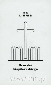 Ekslibris Henryka Stopikowskiego