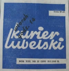 Kurier Lubelski 1969 nr 22 : Kto bronił Lublina? (35)