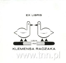 Ekslibris Klemensa Raczka
