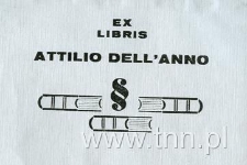 Ekslibris Atillo Dell'anno