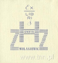 Ekslibris Henryk Zwolakiewicz