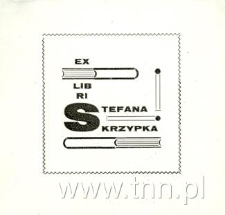 Ekslibris Stefana Skrzypka