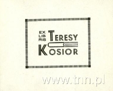 Ekslibris Teresy Kosior