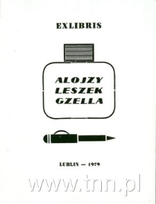 Ekslibris Aloizy Leszek Gzella