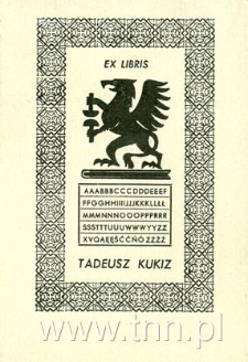 Ekslibris Tadeusz Kukiz