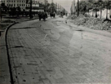 Przebudowa ulicy Warszawskiej w Lublinie - przed budową w I etapie