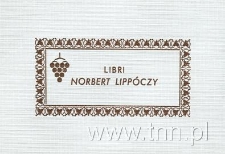 Ex Libris Norbert Lippóczy