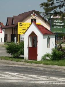 Kapliczka na skrzyżowaniu ulic Kunickiego, Abramowickiej i Głuskiej w Lublinie