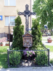 Kapliczka na skrzyżowaniu ulic Kunickiego i Mickiewicza w Lublinie