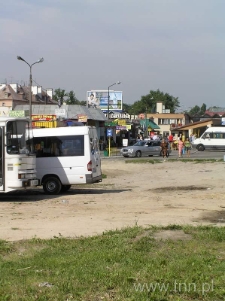 Widok na dworzec PKS