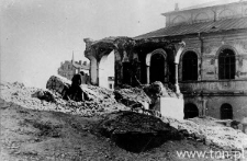 Ruiny dzielnicy żydowskiej na Podzamczu w Lublinie
