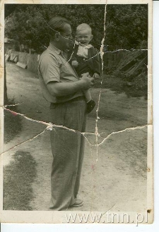 Ludwik Golecki z synem Markiem