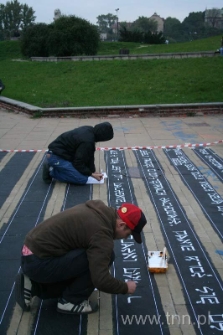 Przygotowania do Misterium "Pamięć Sprawiedliwych - Pamięć Światła"