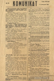 Komunikat Tymczasowego Rządu Ludowego Republiki Polskiej