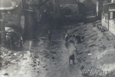 Rzeka Czechówka w Lublinie, przed regulacją. Fotografia