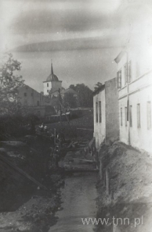 Rzeka Czech&oacute;wka w Lublinie, przed regulacją. Fotografia