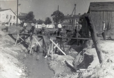 Rzeka Czech&oacute;wka w Lublinie, roboty ziemne. Fotografia