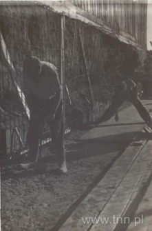 Rzeka Czech&oacute;wka w Lublinie, betonowanie. Fotografia