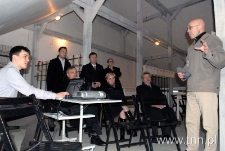 Wizyta Ministra Bogdana Zdrojewskiego w Ośrodku "Brama Grodzka - Teatr NN"