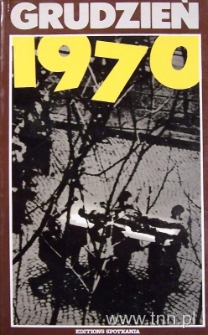 Okładka książki "Grudzień 1970"
