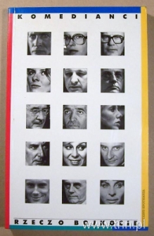 Okładka książki "Komedianci - rzecz o bojkocie"