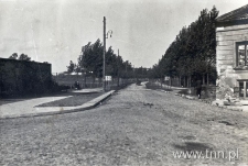 Regulacja placu u wylotu Al. Marszalka Pilsudskiego na plac Bychawski w Lublinie. Fotografia