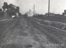 Ulica Krochmalna w Lublinie, przed regulacją. Fotografia