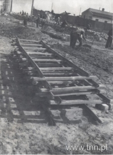 Ulica Krochmalna w Lublinie, roboty ziemne. Fotografia